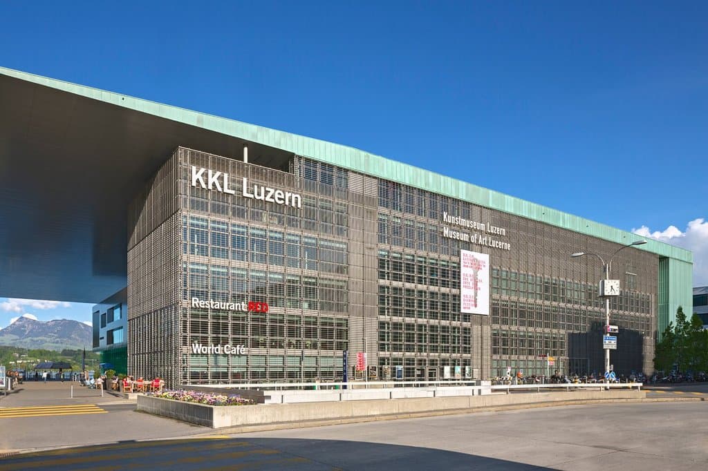 The Kunstmuseum Luzern is located in the 4th floor of the wonderful building by Jean Nouvel