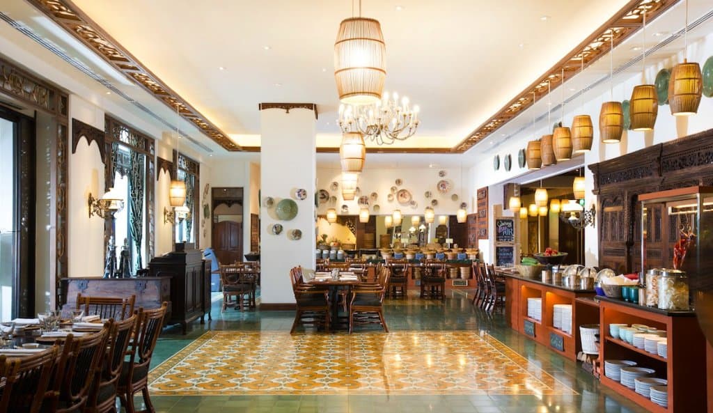 Inside the Arumanis Restaurant