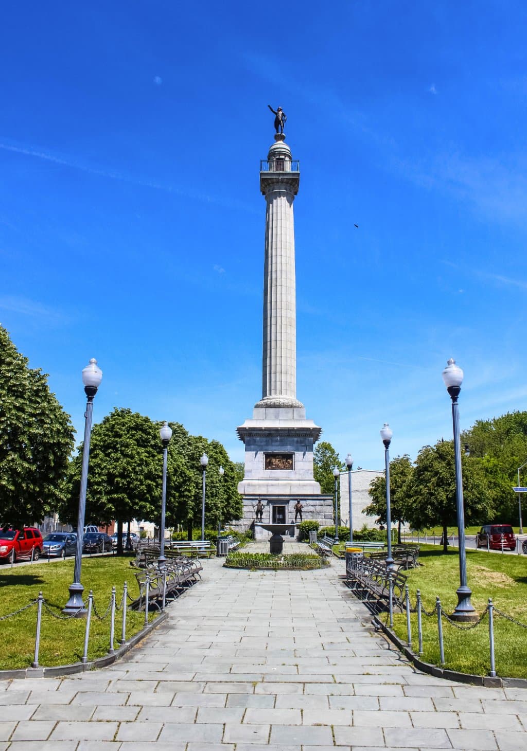 The monument.