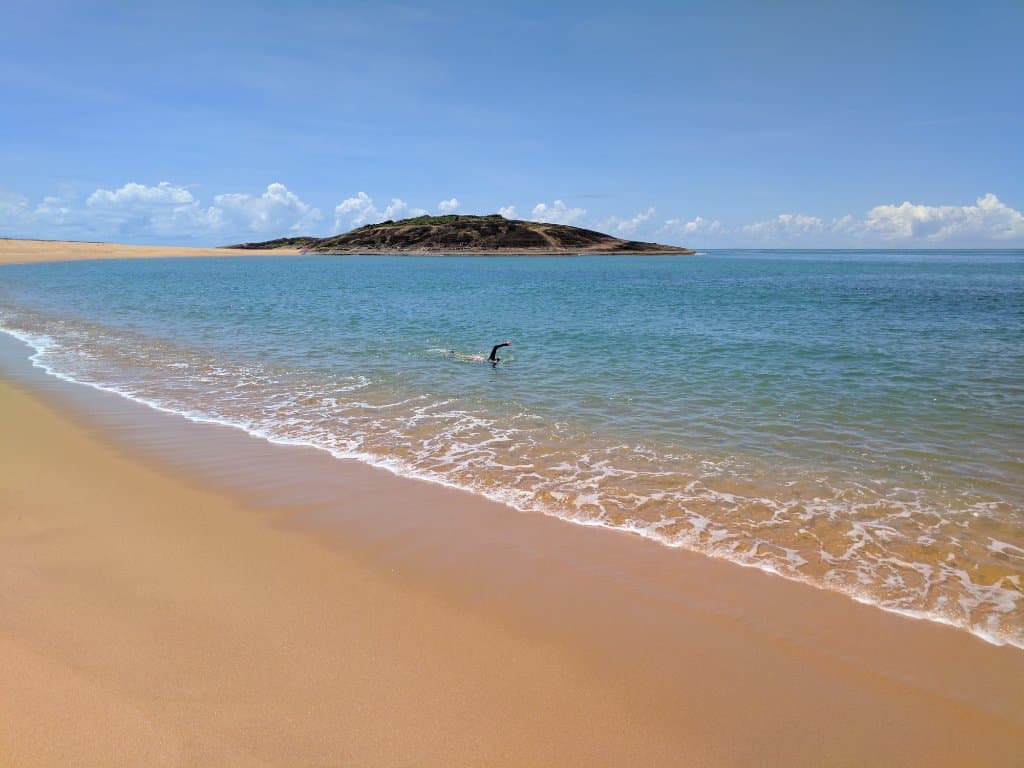 Good for Swimmers, not crowded, god for walk... Caminha e nadar!