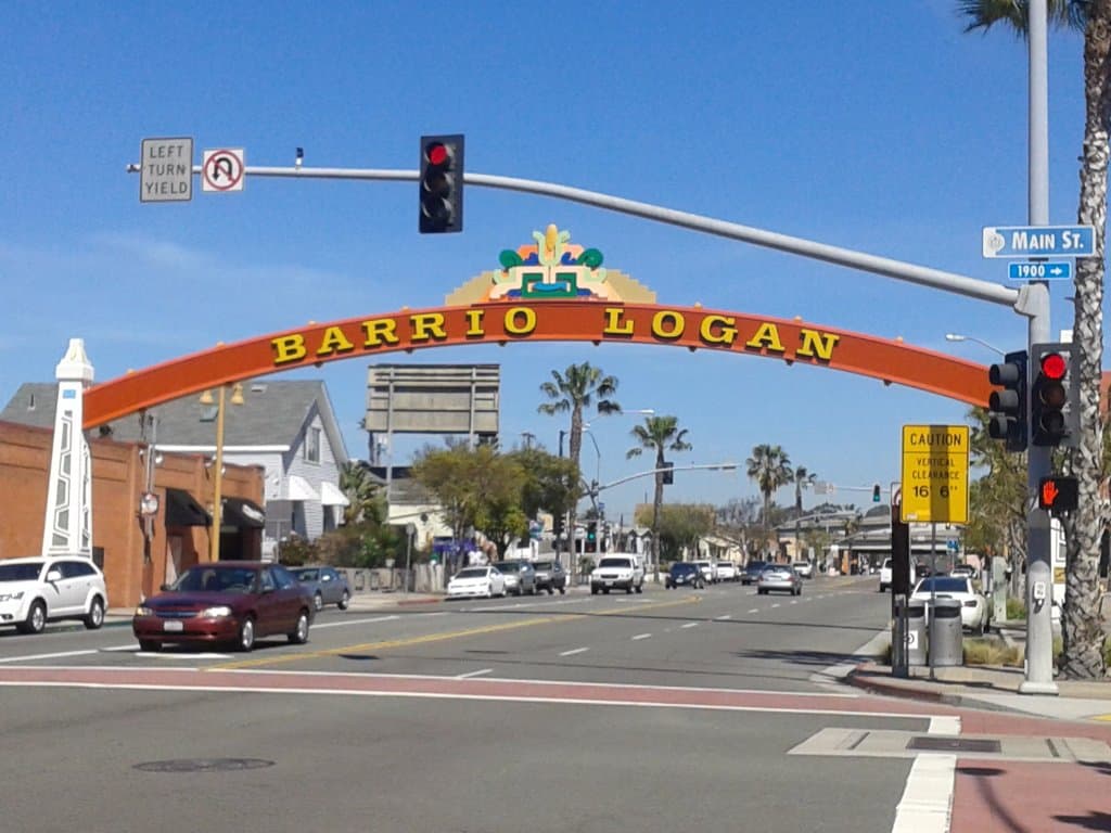 Avenida César E. Chávez, Barrio Logan