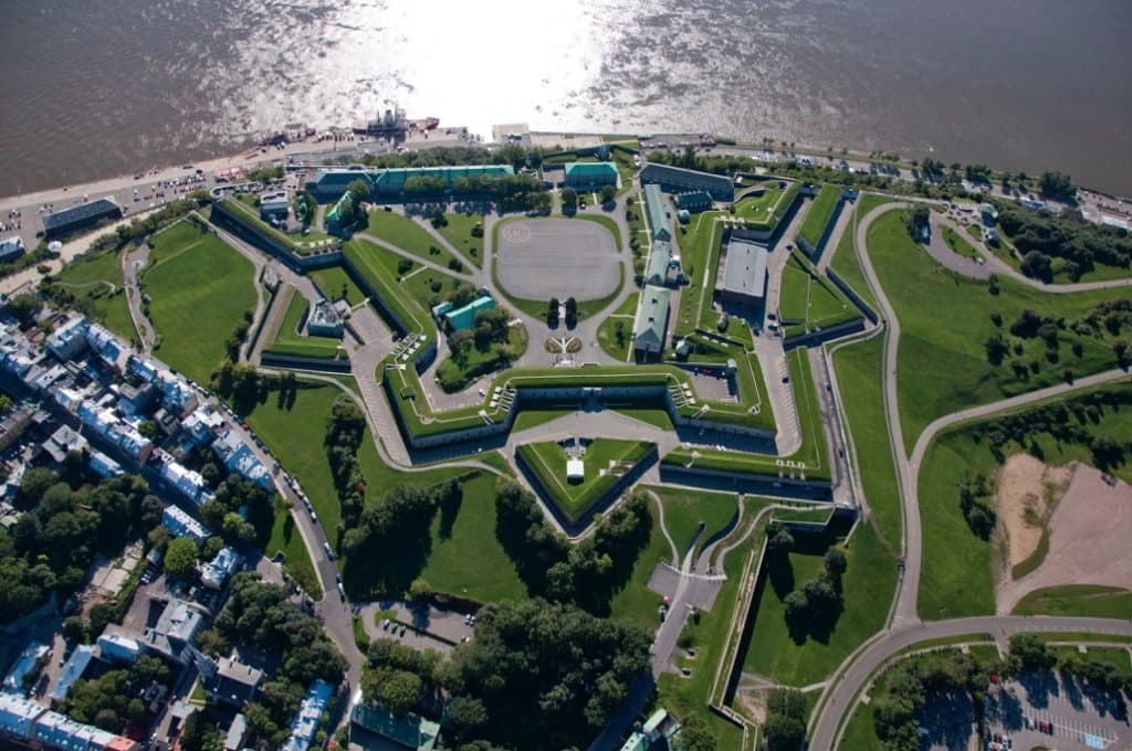 Citadelle's Vauban star shape