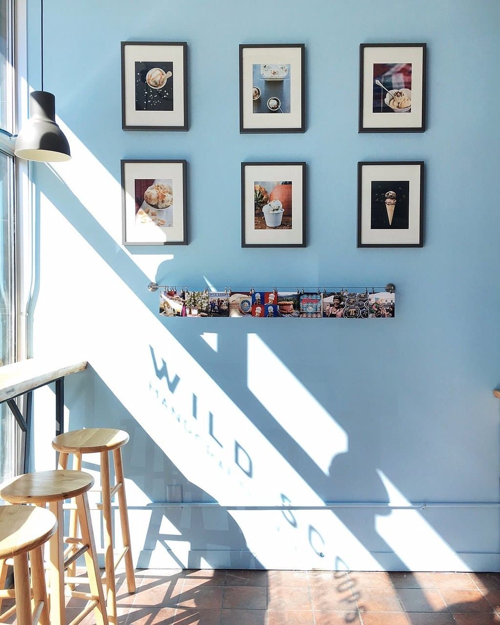 Photos of some of our ice cream flavors and customers!