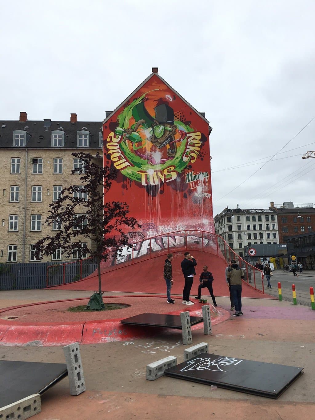 Superkilen Park Copenhagen