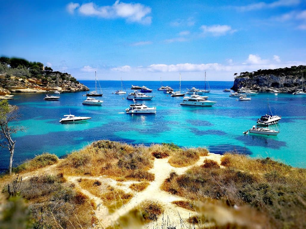 paradise in Mallorca for for nude sunbathing