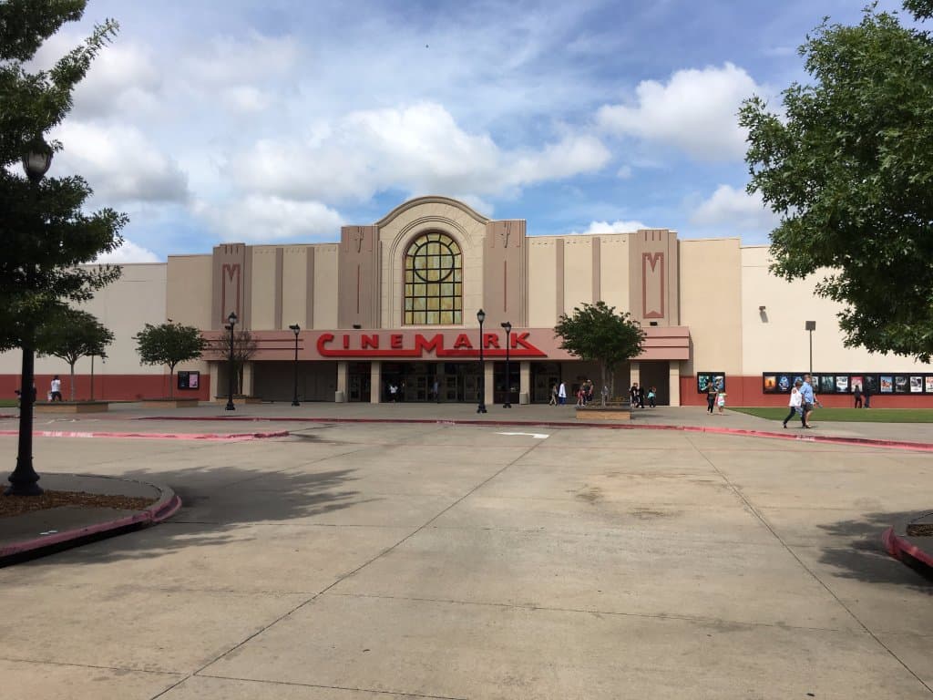 Exterior of theater
