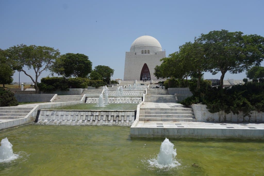 The mausoleum