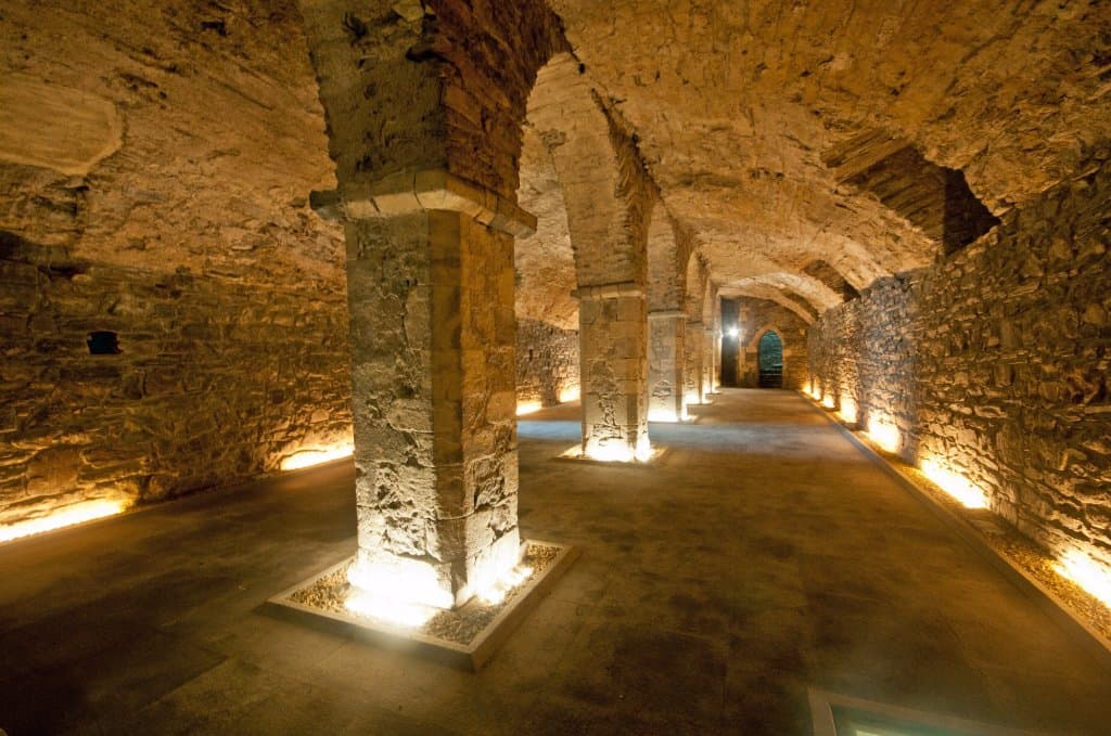 Another view of the 13th century Choristers Hall.