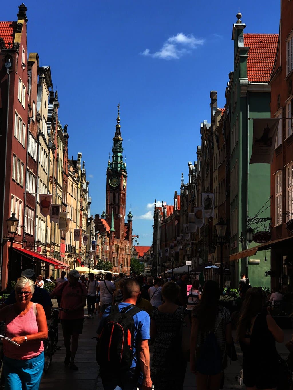 Crowded and beautiful!