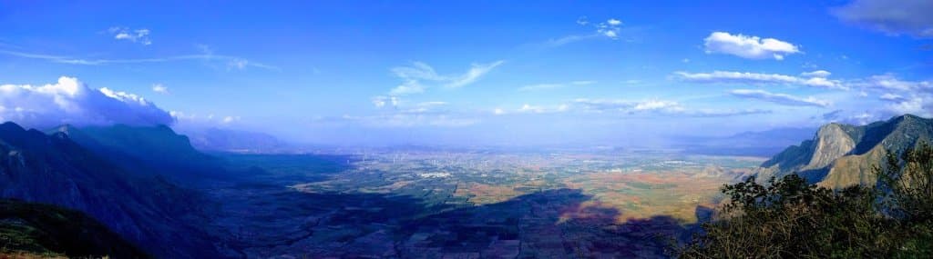 Panoramic view of Tamil Nadu