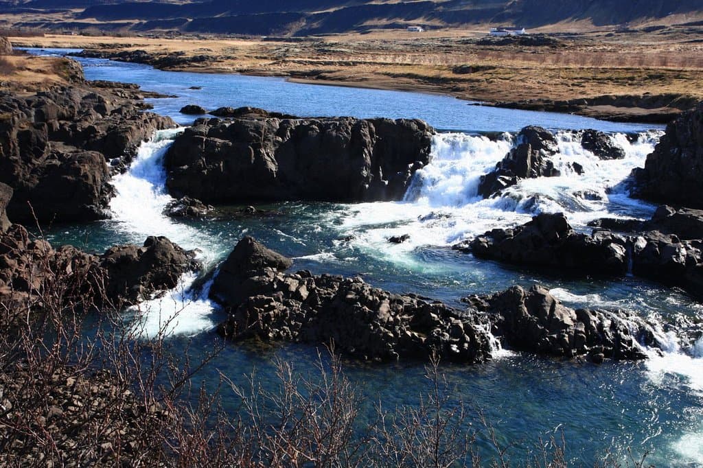 Glanni Waterfall Iceland