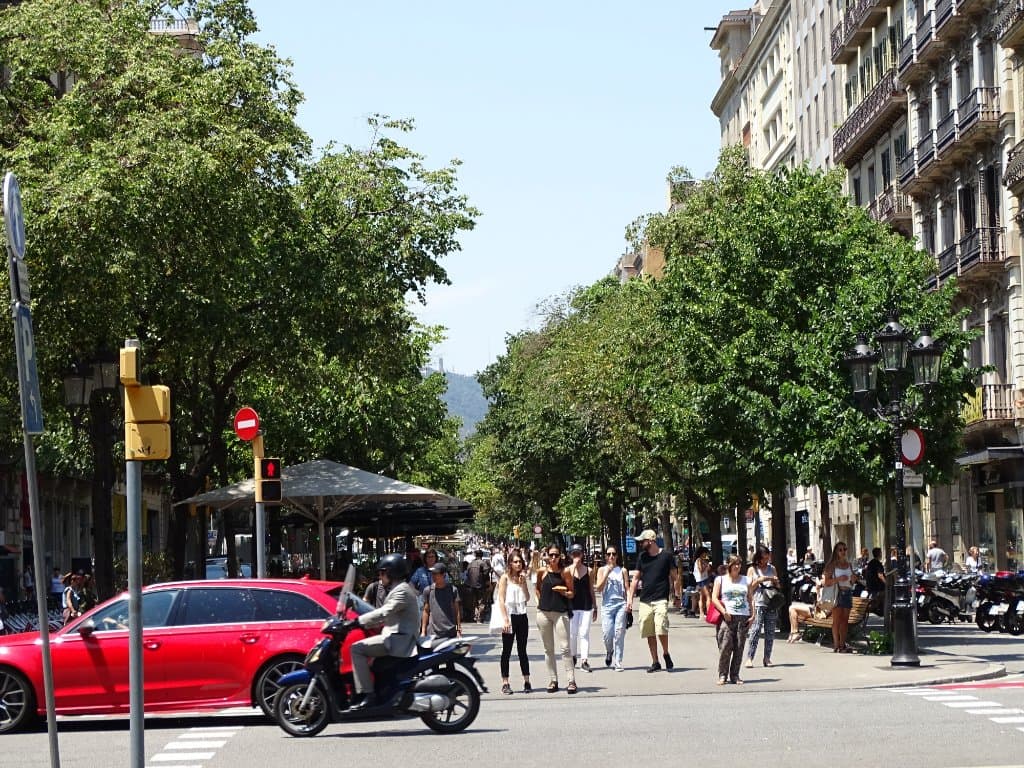 Rambla Catalunya Barcelona