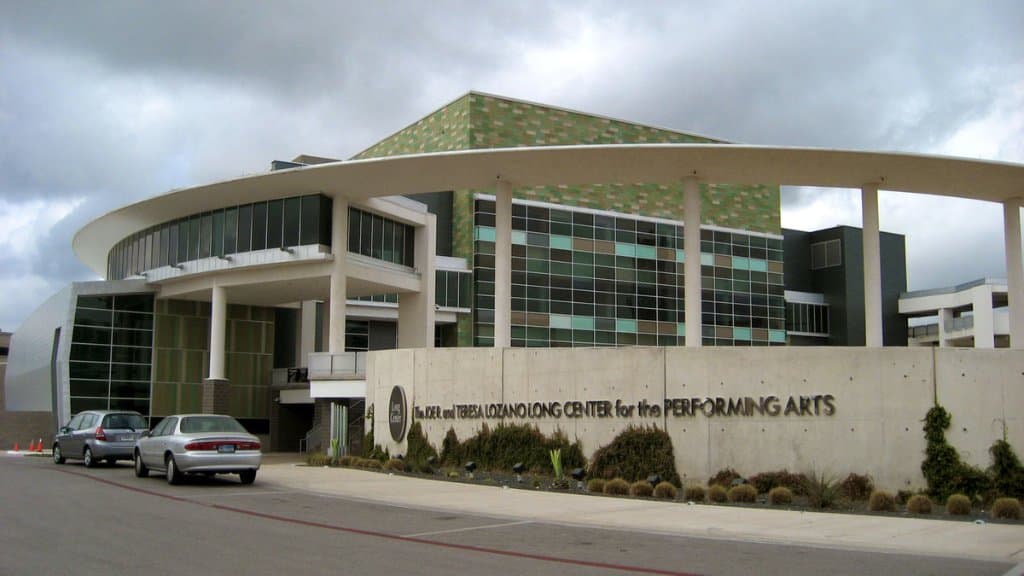 The Long Center kept the Saturn Rings, but was totally renovated and upscaled!
