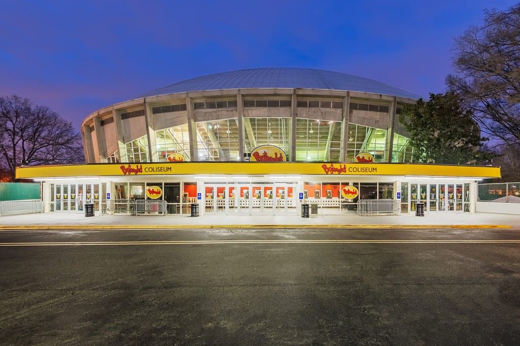 Bojangles' Coliseum in Charlotte, NC