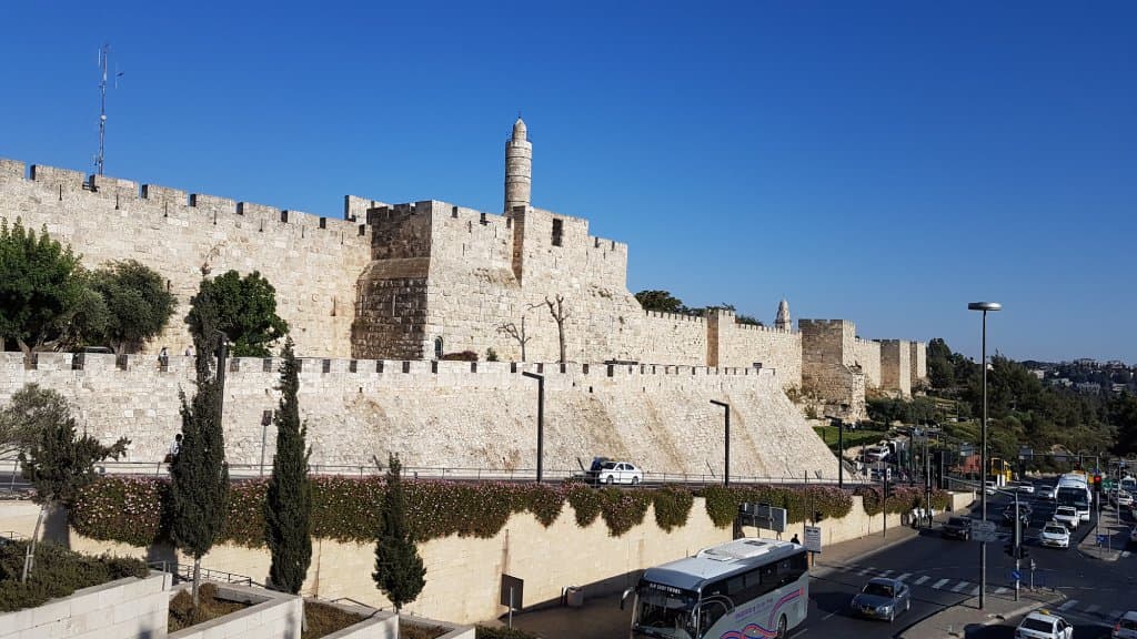 Mauer am Jaffa-Tor
