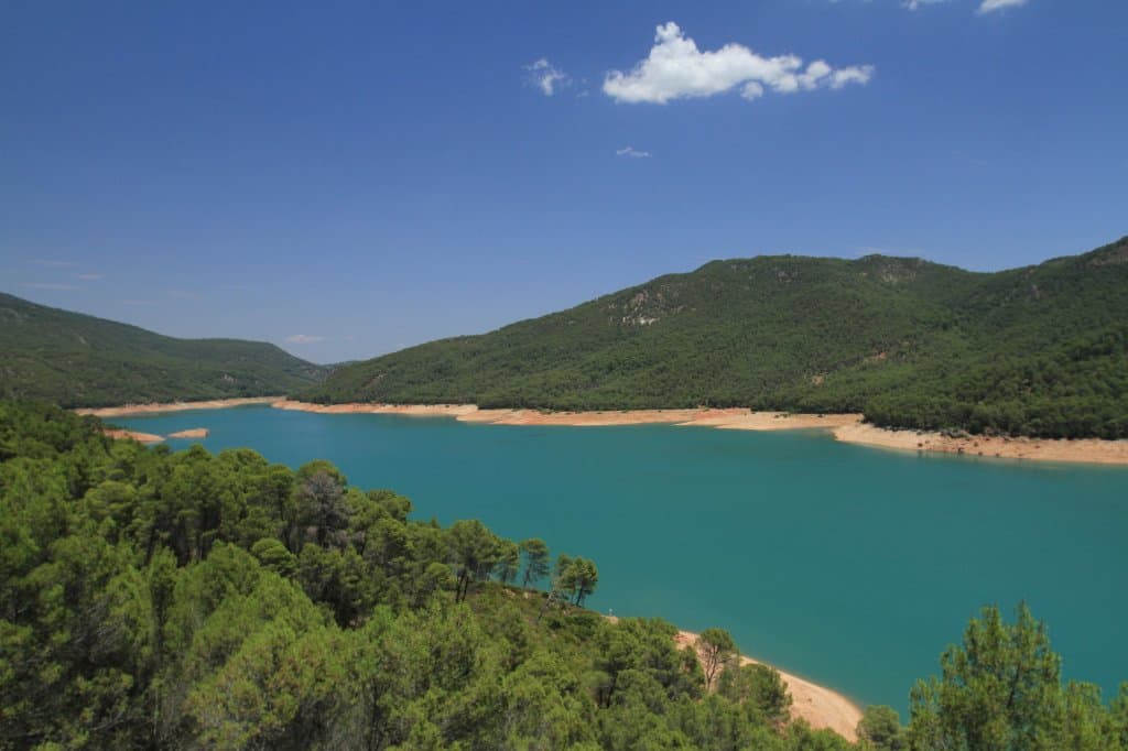 Lake in Cazorla Nature Park