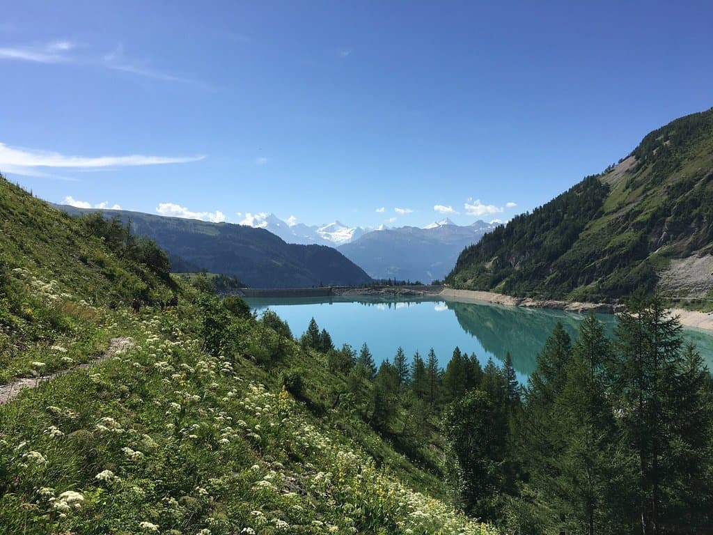 Lac de Tseuzier Barrage de Tseuzier