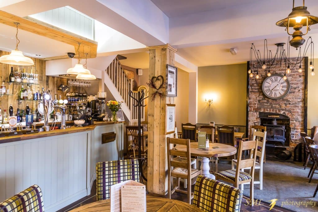 The bar and part of the main hall.