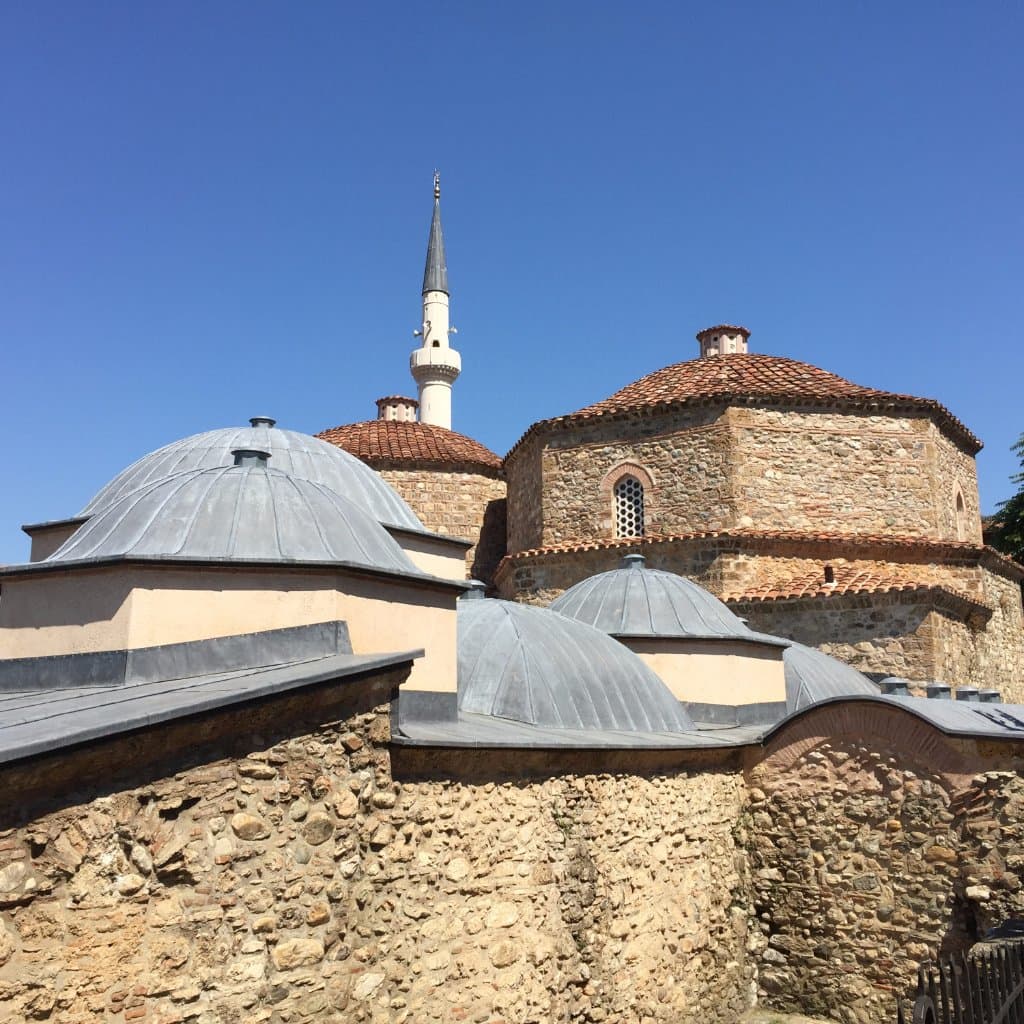 Exterior of the Turkish baths