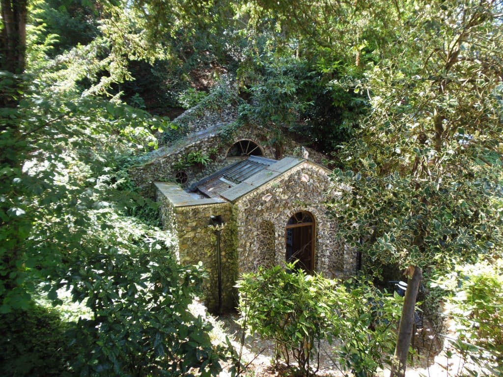 Grotto entrance