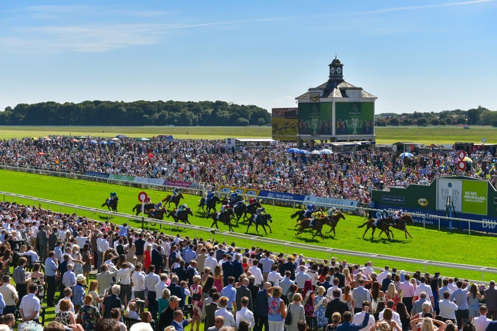 Get close to the action at the finish line