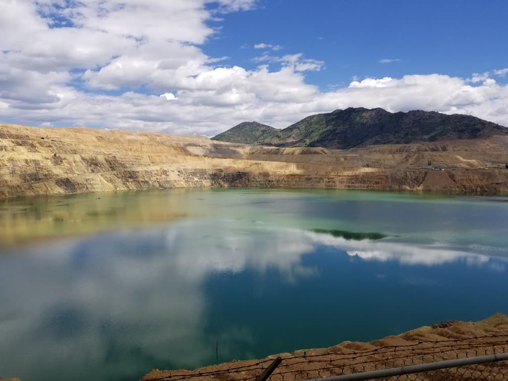 Berkeley Pit Viewing Stand