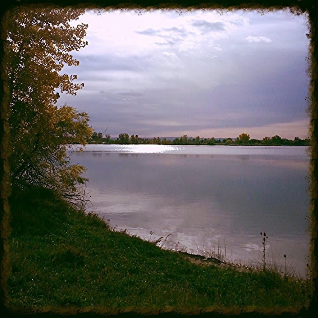 Johnson Reservoir Sun Rise at Clement Park