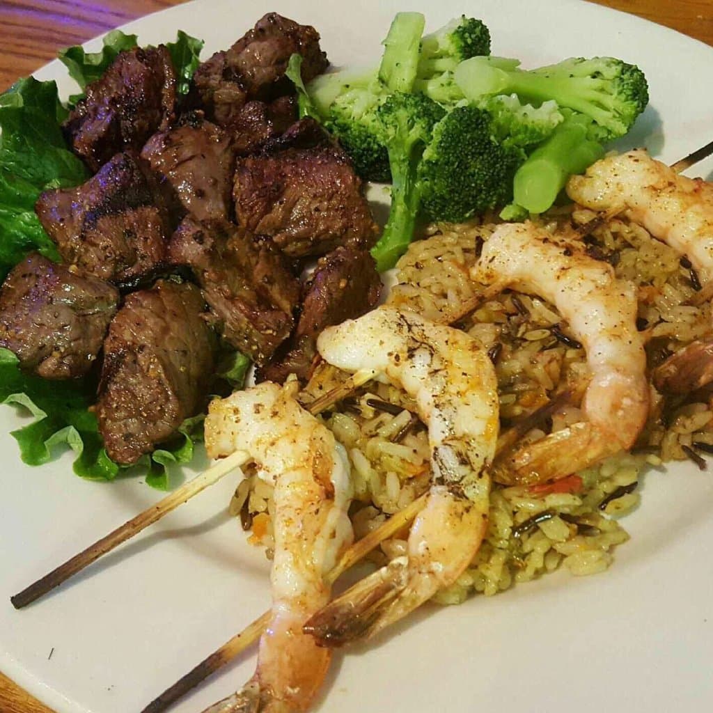  Steak and Shrimp special
