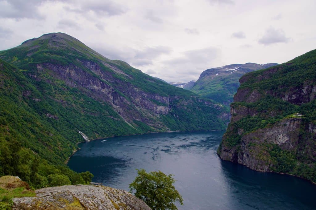 From Knivsflå mountain farm, Geirangerfjord