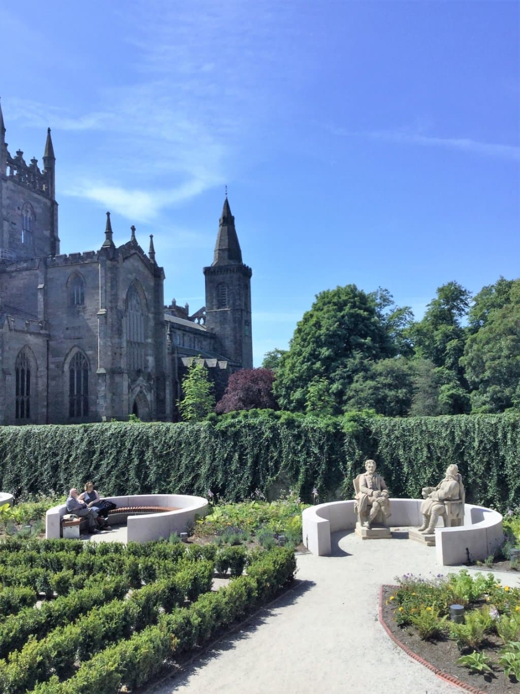 View from upstairs in the museum