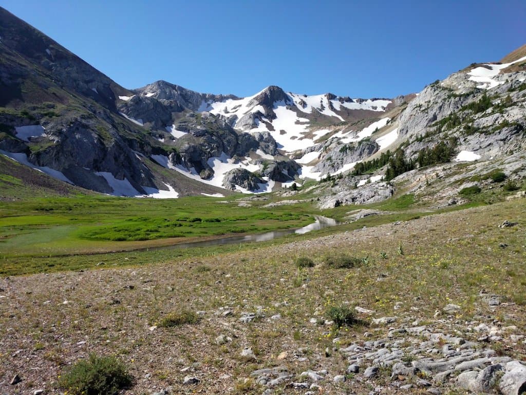Near Franics Lake in the Eagle Cap Wilderness