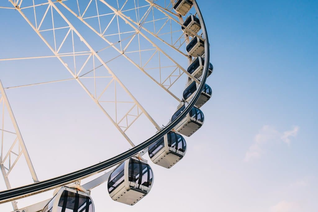 A beautiful afternoon at The Wheel of Brisbane