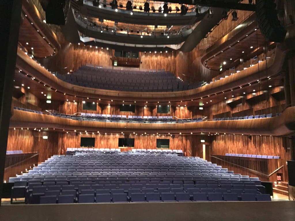 View from the stage!