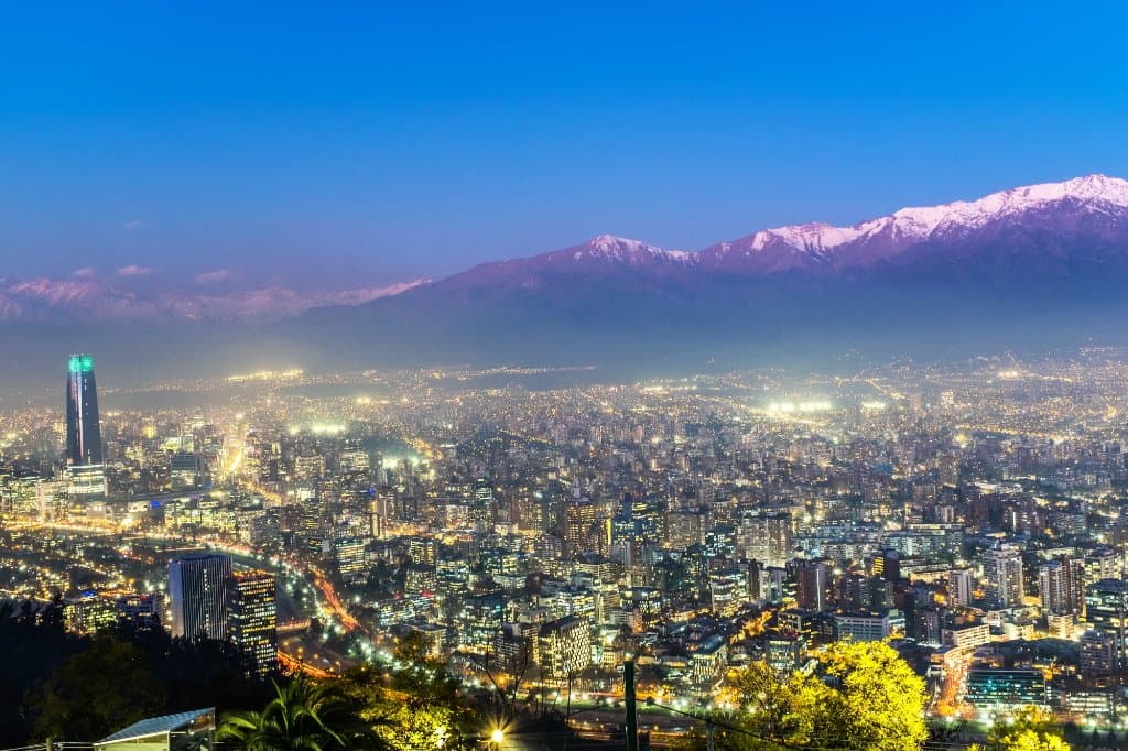 Vista do Cerro San Cristobal