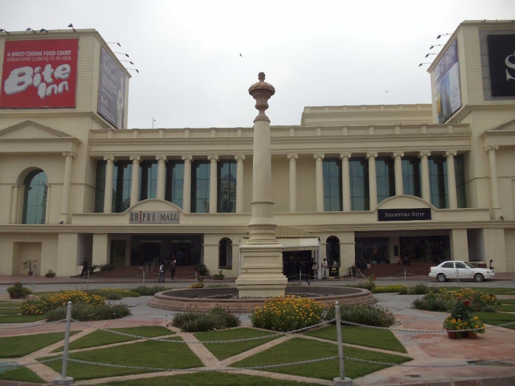 Mall entrance