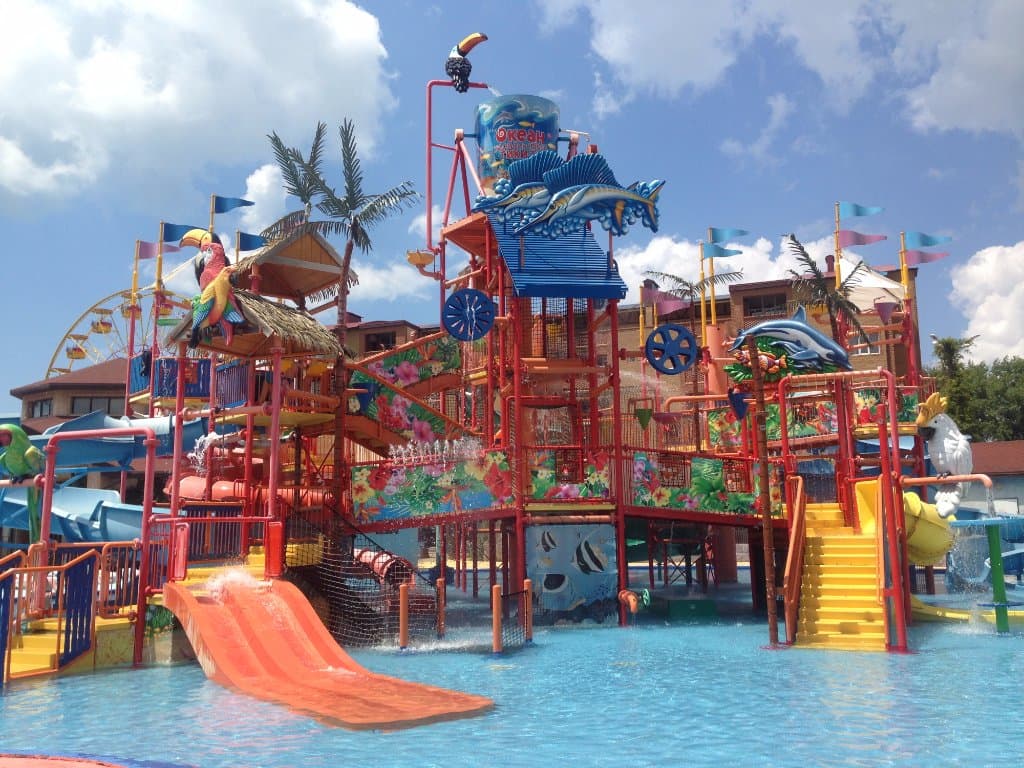 Детский аттракцион "Сезон дождей"