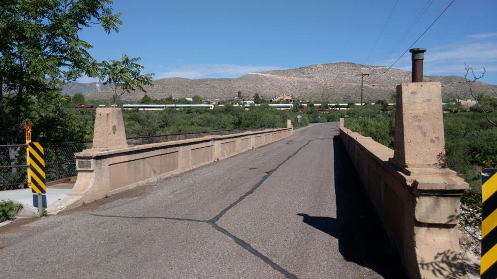 Historic Broadway Bridge - view towards Train Station