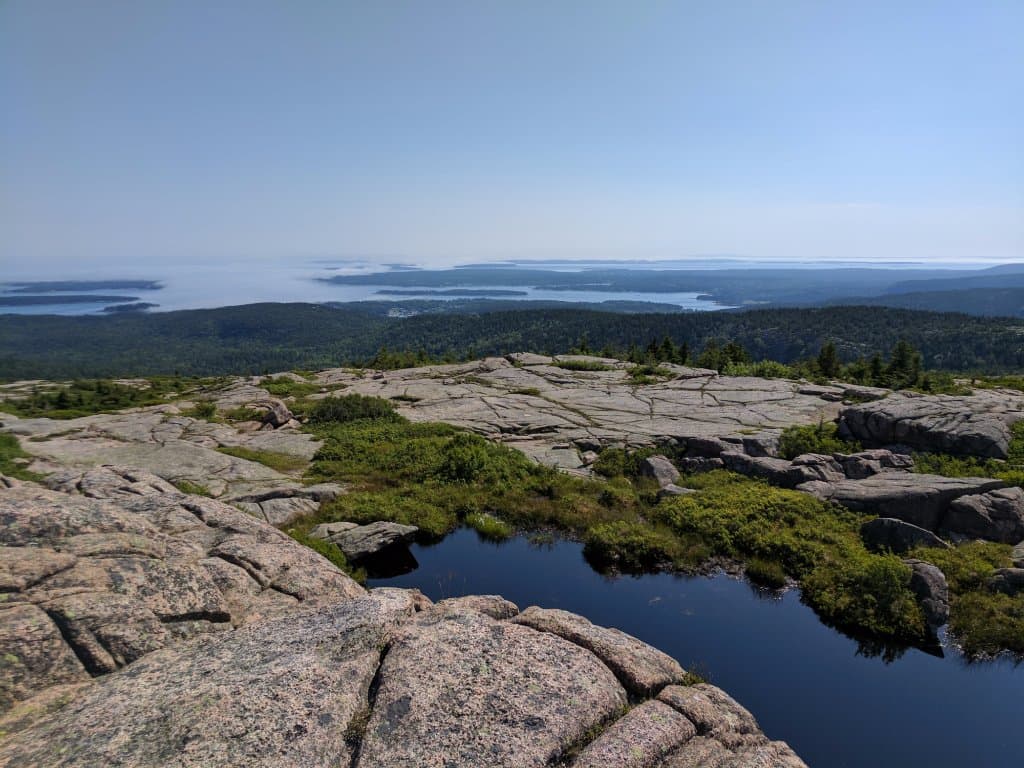View from the top!