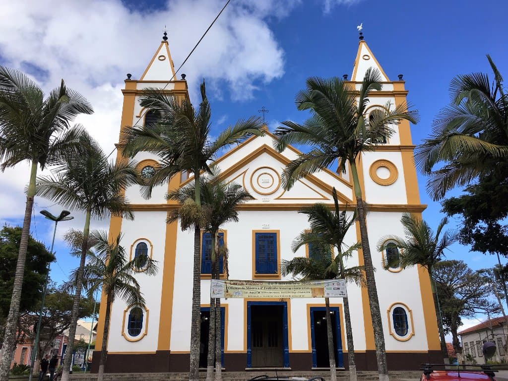 Igreja Matriz N.S.Conceição - Cunha - fachada principal