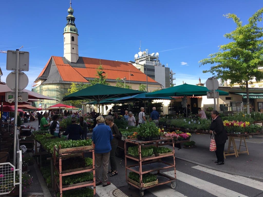 IL mercato e la Marienkirche