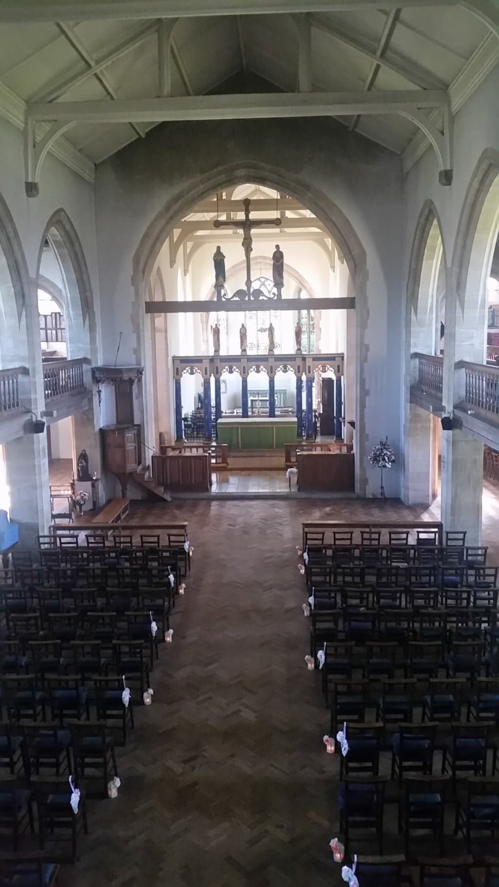 View from the balcony