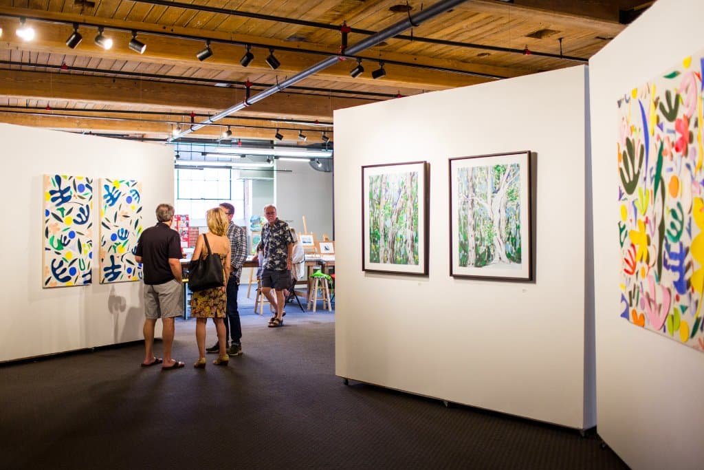 GCCA Gallery (work by Dorothy Shain, Glory Day Loflin)