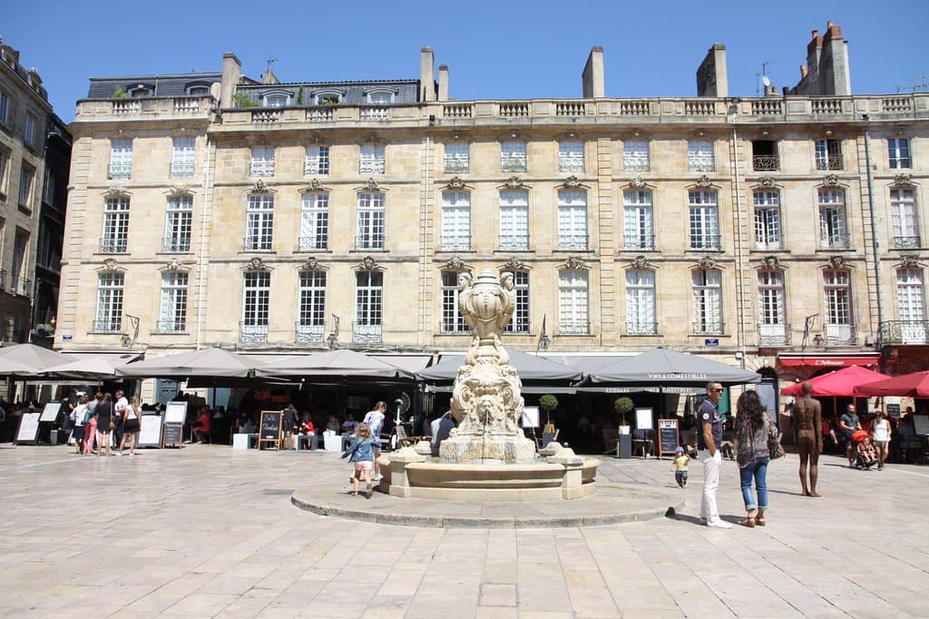 Vue de la place