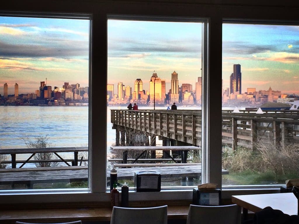 View of Seattle from Marination