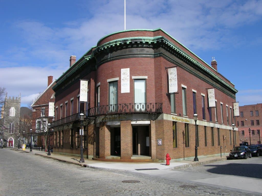 New England Quilt Museum at 18 Shattuck St in historic downtown Lowell, MA