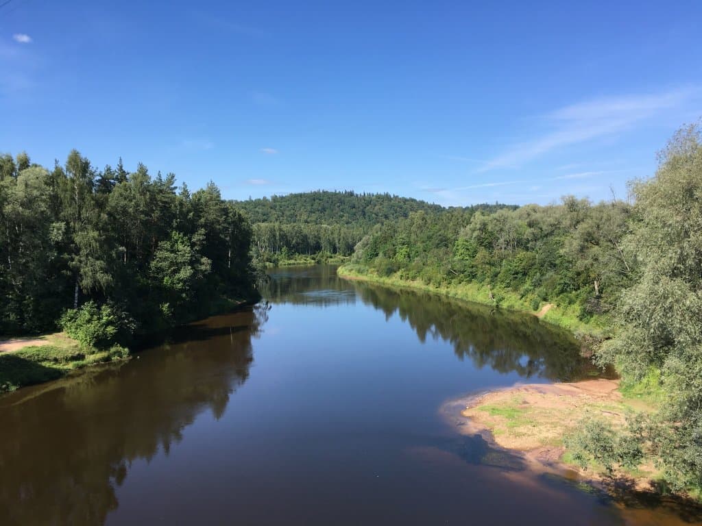Gauja Bridge Sigulda
