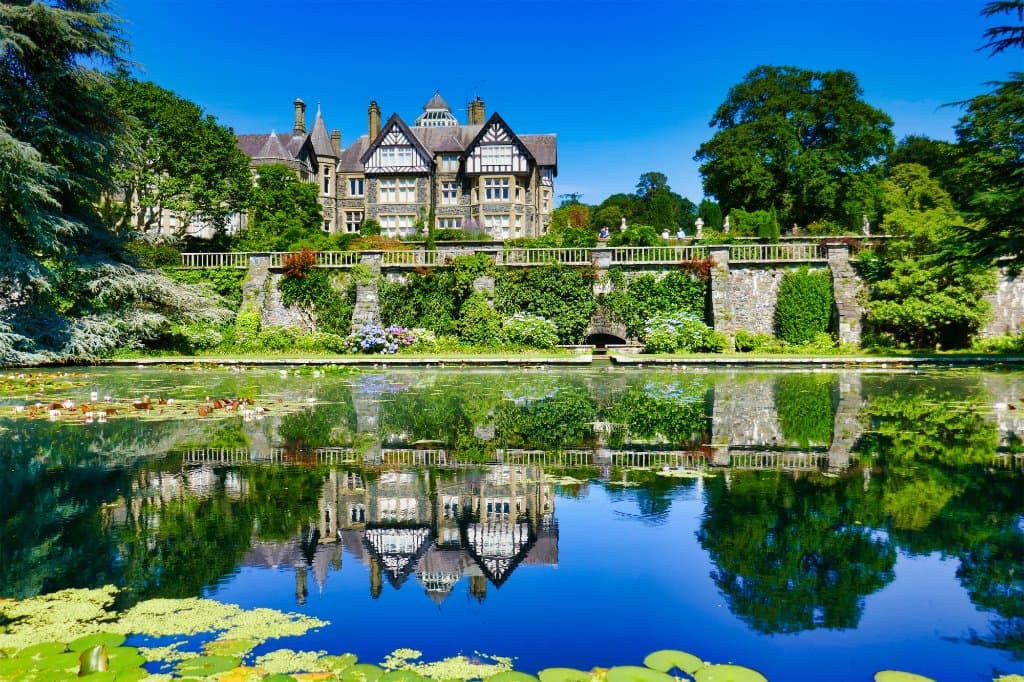 Stunning view of Bodnant House