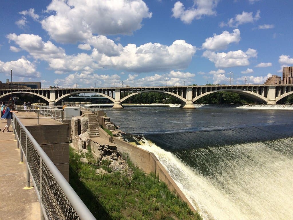 Top of the falls