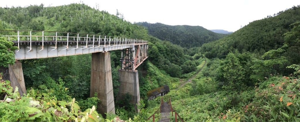 Старая железная дорога Южно-Сахалинск - Холмск