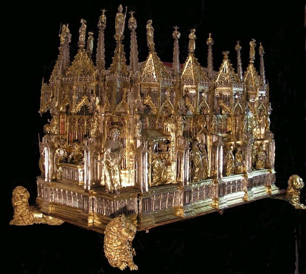 Arca processionale di san Giovanni Battista, XV sec.